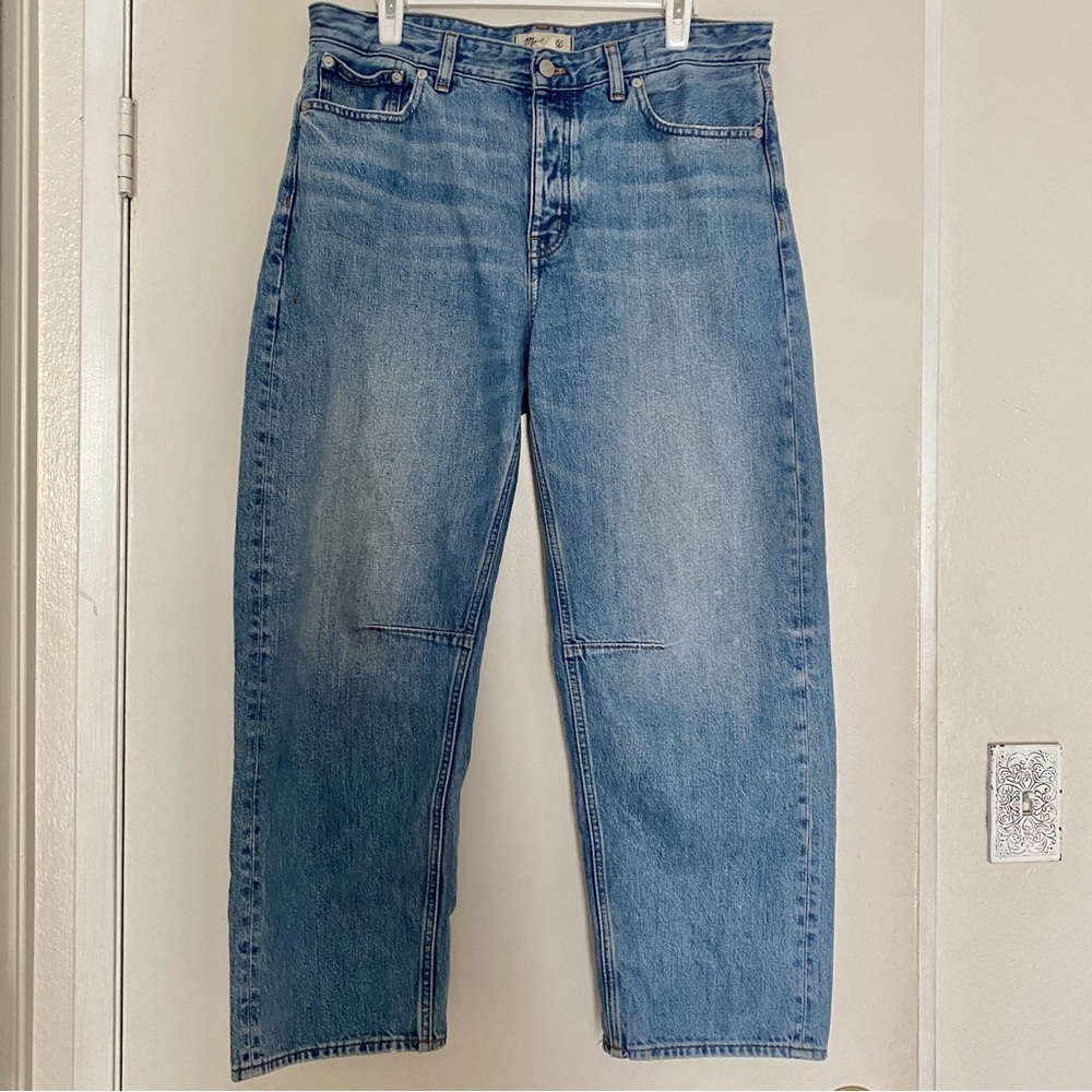 Madewell Darted Barrel Leg Jeans - Picture 4 of 6
